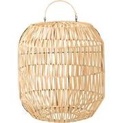 J-Line - Lampkap Cyclinder Rotan Naturel - 35x35x40cm