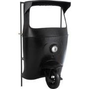 J-Line - Bar Fiets Tuktuk Metaal/mango Hout Zwart/naturel - 97x60x165c...