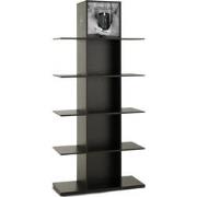 J-Line - Sis J-Line Display Hout Zwart - 100x40x216.5cm