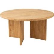 J-Line - Tafel Rond Teak Hout Naturel - 150x150x75cm