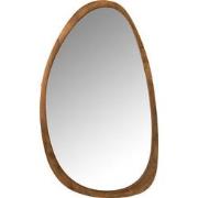 J-Line - Spiegel Vince Onregelmatig Mango Hout Bruin - 120x6.5x71cm