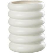 J-Line - Bloempot Boeien Porselein Wit Large - 20x20x25cm