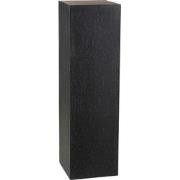 J-Line - Zuil Rechthoek Hoog Klei Zwart Large - 35x35x121cm