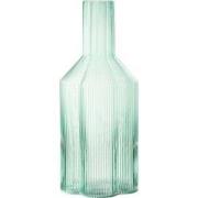 J-Line - Karaf Fiore Glas Aqua - 11x11x27cm
