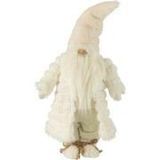 J-Line - Kabouter Gewatteerde Jas Textiel Creme/bruin Small - 25x18x64...