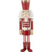 J-Line - Notenkraker Ijzer Rood/goud Medium - 28.5x19.5x89cm