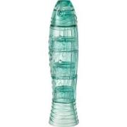 J-Line - Vis Bekers Glas Azuurblauw - 9x9x36cm