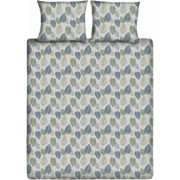 Ten Cate Katoenen Dekbedovertrek - 240x200/220 cm - Graphic Leaves - B...