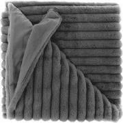 Unique Living - Plaid Peppe Dark Grey -150x200cm