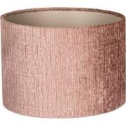 PTMD Nairobi Lampenkap - 30x30x21 cm - Textiel - Roze