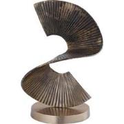 PTMD Manoa Decoratief Beeld - 28x22x38 cm - Aluminium - Goud