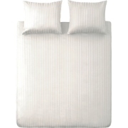 Ten Cate Katoensatijnen Dekbedovertrek - 240x200/220 - Wit