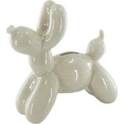Ornament- Money Bank Balloon Dog- Ceramics- Sand-17x7x17cm