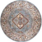 Vloerkleed Laria Blue 3 Rond - ø200 cm