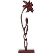 Light & Living - Ornament DAFFODIL - 12x7.5x40cm - Rood