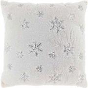 Unique Living - Kussen Ice Crystal 45x45cm Silver