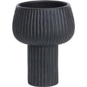 Light & Living - Vaas FEYA - Ø27.5x36cm - Zwart