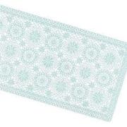 Unique Living | Tafelloper Amira vinyl 40x150cm harbor green