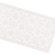 Unique Living | Tafelloper Amira vinyl 40x150cm ivoor