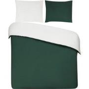DoubleDry Dekbedovertrek 100% Percal Katoen - Lits Jumeaux 240x200/220...
