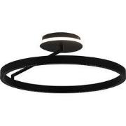 Bardot plafondlamp LED 29W 3000K zwart Ø600mm
