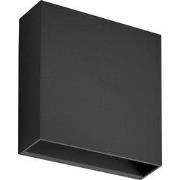 ORION II - ABS wandlicht up&down 580Lm 5,7W zwart