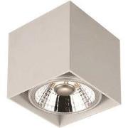 BOX-1L vierkant wit incl. AR111 12,4W 2700K