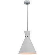 KONO pendel Ã˜25 E27 wit/wit