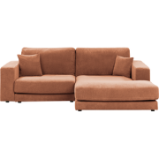 Beliani LOFOTEN - Hoekbank-Rood-Polyester