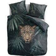 100% Microvezel dekbedovertrekset Jungle Majesty Leopard - 200x200/220...