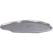 PTMD Plateau Louiza - 35x50x2 cm - Aluminium - Zilver
