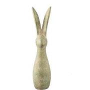 PTMD Deco Object Remy - 10x9x40 cm - Cement - Groen