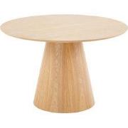 Eettafel Rond - Naturel - 120x120x75cm - 2-4 Personen - Fynn