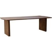 Eettafel Naturel Mangohout - Rechthoek - 300x110x76cm - Tomeo