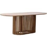 Eettafel Naturel Mangohout - 250x110x76cm - 6-8 Personen - Ferran