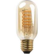 E27 LED Rustic Spiral T45 5W Amber 2200K Dimbaar