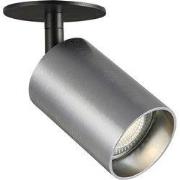 TABOO 1L INPUT GU10 (excl) zwart + geborsteld staal