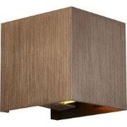 TOKO Wandlicht geborsteld brons G9 excl (max 40W)