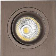 Mozes II brons inbouwspot 1x 5W LED GU10 dimbaar incl.