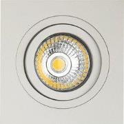 Mozes I witte inbouwspot 1x 5W LED GU10 dimbaar incl.