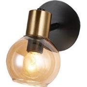 OSIRA Wand licht 1x E14 amber glas + schakelaar