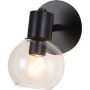 OSIRA Wand licht 1x E14 helder glas + schakelaar