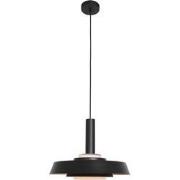 Anne Lighting - hanglamp - Flinter - zwart - aluminium glas - Ø 42cm -...