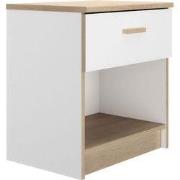 Nachtkastje 1 lade H52 cm Tulle