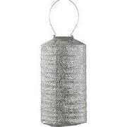 LUMIZ Solar tuinverlichting Occult Cylinder - 18 cm - Zilver