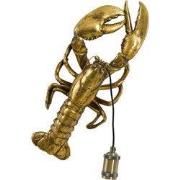 Light & Living - wandlamp - Lobster - brons - kunststof - dierenlamp -...