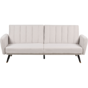 Beliani VIMMERBY - Slaapbank-Beige-Polyester