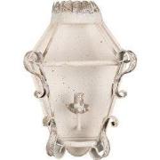 Clayre & Eef Wandlamp  33x18x49 cm Beige Goudkleurig Ijzer Muurlamp
