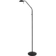 Mexlite - vloerlamp - Biron - zwart - glas metaal - design lamp - LED ...