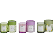 Beliani COLORFUL BARREL - Geurkaars-Groen-Soja wax